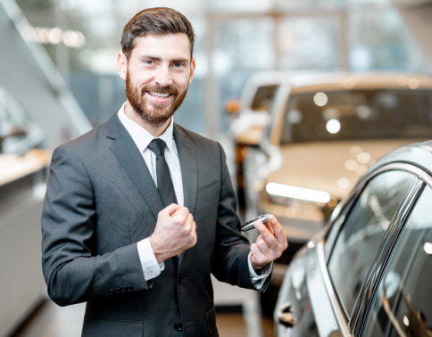 Step by step car booking