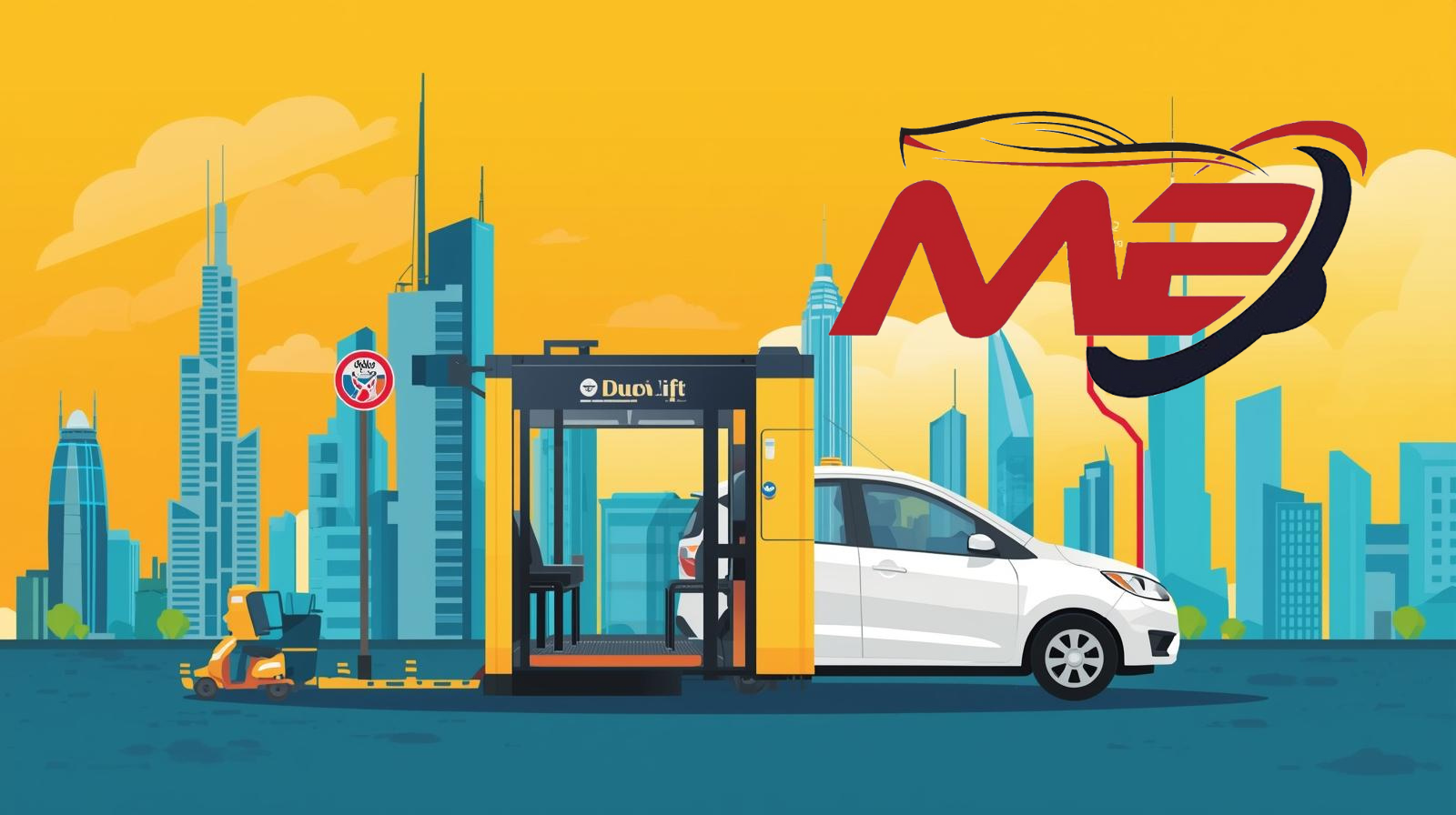 Shared car lift service in dubai