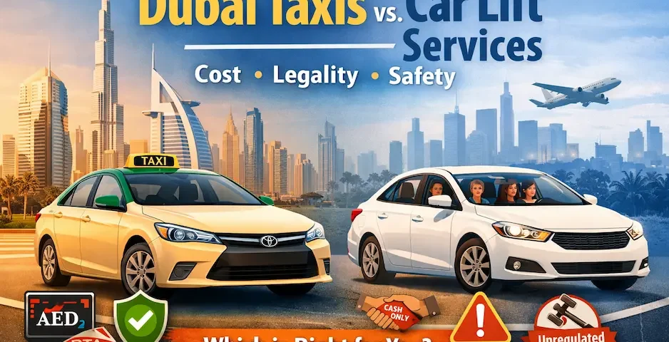 Dubai Taxis vs Car Lift Services
