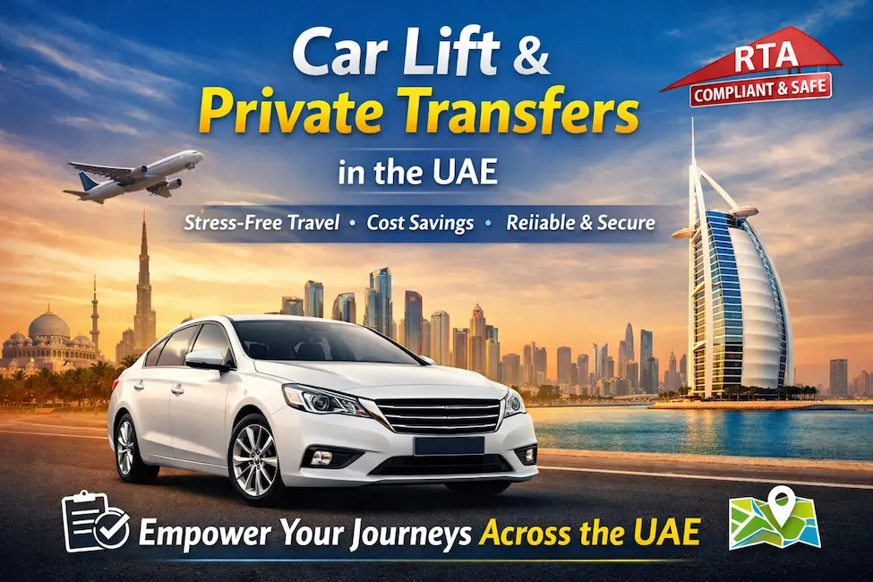 dubai to abu dhabi car lift