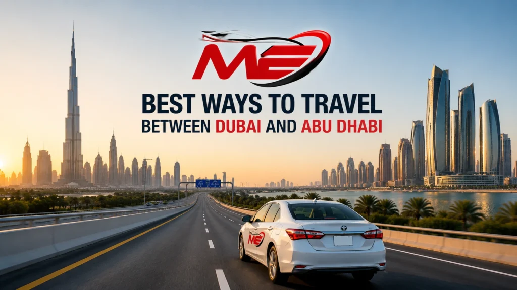 best ways to travel between dubai and abu dhabi